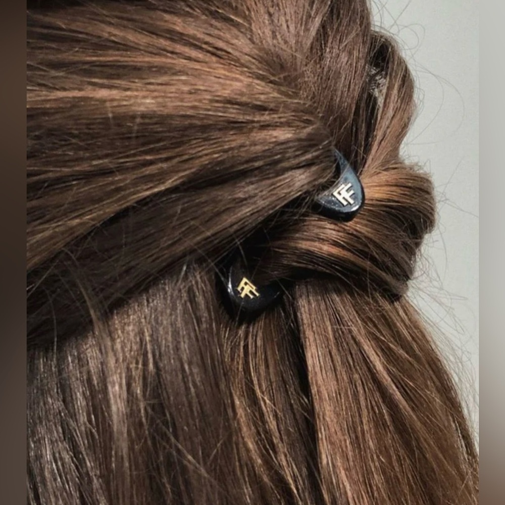 Never been worn Mona Franchimon No 1 Black Hairpin (Set of 5) - Picture 7 of 13